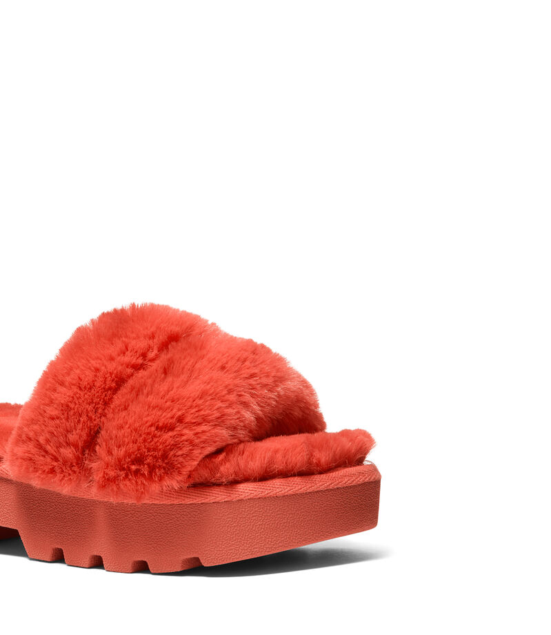 PANTUFLAS ABIERTAS MICHAEL KORS ALFIE SLIDE CORAL MUJER TALLA 25 CM MEX  40F1AFFA1D679